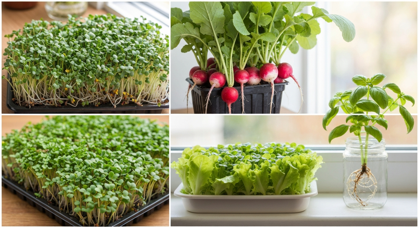 Plants That Are Fast to Grow: Quick Edibles, Herbs & Greens