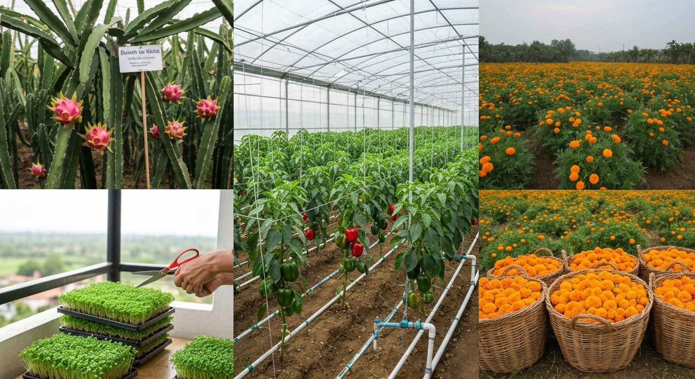 Best Profitable Plants to Grow in India: Guide by Season